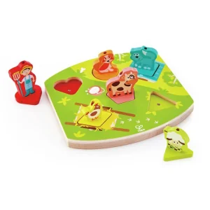 Puzzle Sonidos de la Granja Hape