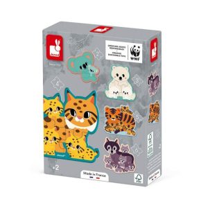 Janod Puzzles Evolutivos de Animales WWF®