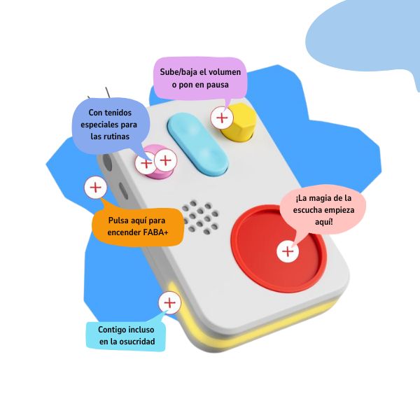 FABA+ Starter Set cuento interactivo para bebés - Imagen 3