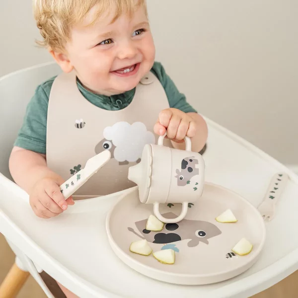 Taza Infantil con Asas Foodie Done By Deer - Imagen 3