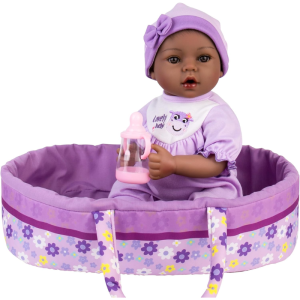 PV21022 Reborn Negrita Con Canasta Nicoll