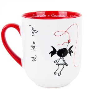 Taza leyenda del Hilo Rojo Pepita Viajera