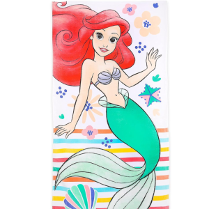 PV21137 Toallas Para La Playa Para Niños Y Niñas Disney Ariel La Sirenita