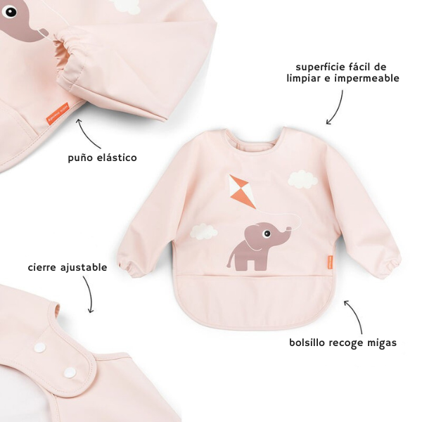 Done by Deer Babero con Mangas Playground - Imagen 4