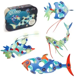 Clixo Ocean Creatures construcciones 24 piezas