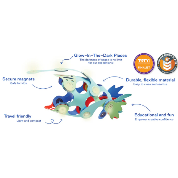 Clixo Ocean Creatures construcciones 24 piezas - Imagen 4