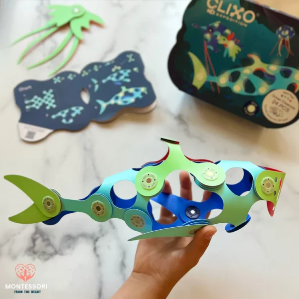 Clixo Ocean Creatures construcciones 24 piezas - Imagen 2