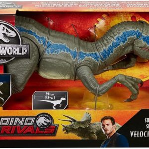 PV20567 Jurassic World Super Colosal Velociraptor Blue 100 Cm