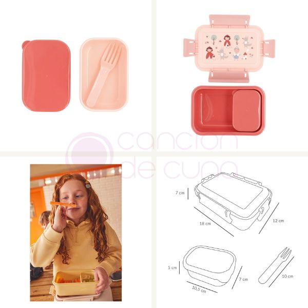 Caja de Almuerzo Infantil Tutete - Imagen 2