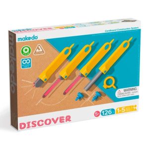 Makedo Discover Kit de 126pcs