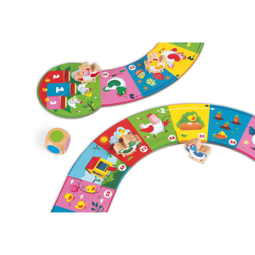 Janod Juego de Recorrido Gallinas - Imagen 2