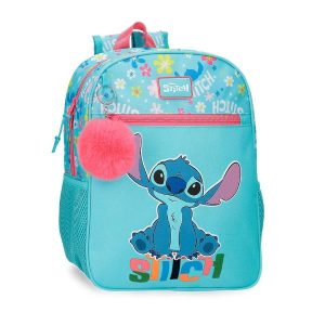 Mochila Preescolar Stitch Aloha 33cm
