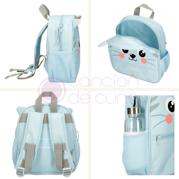 Mochila Preescolar Happy Pet My Little 25cm - Imagen 2