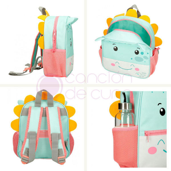 Mochila Preescolar Happy Pet My Little 25cm - Imagen 3