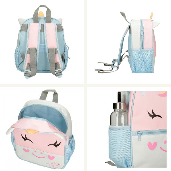 Mochila Preescolar Happy Pet My Little 25cm - Imagen 5