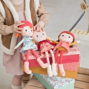 Muñecas Tela con Caja de Regalo Lilliputiens