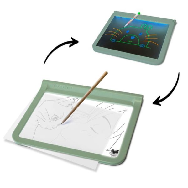 Pizarra de luz Kidydraw Pro Kidywolf