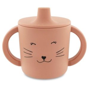 Taza De Silicona Mrs. Cat Con Asas Trixie