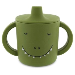 Taza De Silicona Mr. Dino Con Asas Trixie