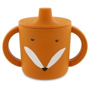 Taza De Silicona Mr. Fox Con Asas Trixie
